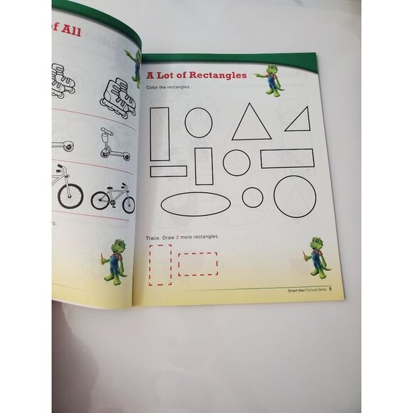 New School Skills Smart Alec Series Workbook Ages 3+ - Picture 3 of 4